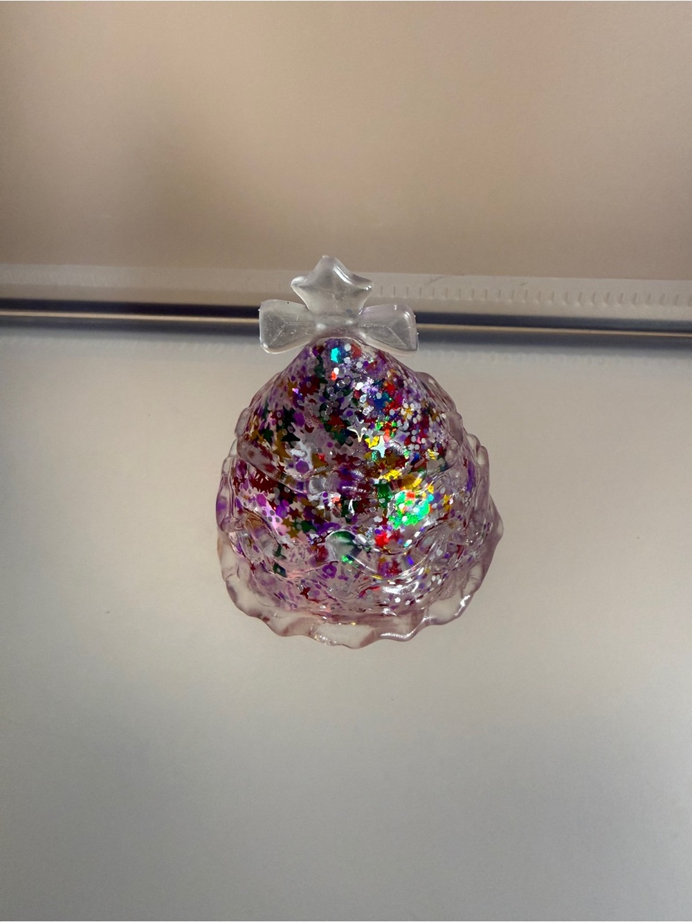 🎄 Christmas Tree Gel Sugar Glitter Squishy Purple💜